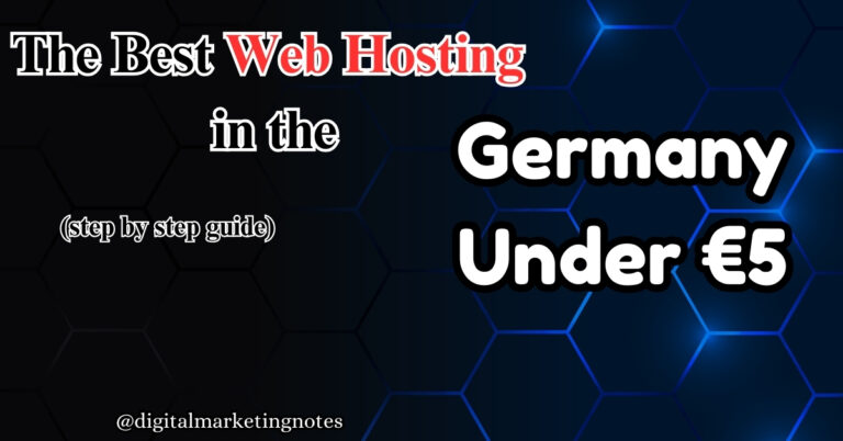 The Ultimate Guide to Best Web Hosting in Germany Under €5 (2025)