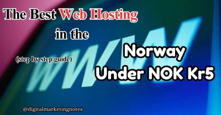 The Ultimate Guide to Best Web Hosting in Norway Under NOK 5 (2025)