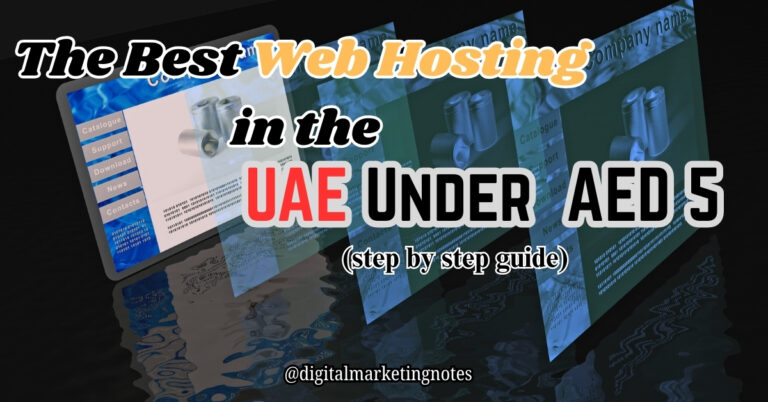 Best Web Hosting in UAE Under AED 5: Step-by-Step Guide 2025