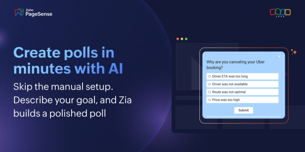 AI Poll Generator for Website Feedback & Surveys