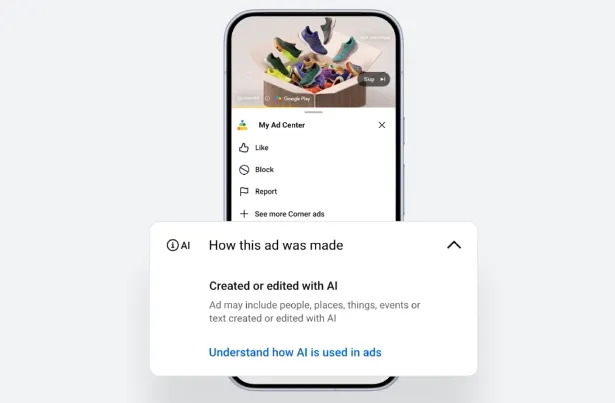 Google adds AI creation disclosure for ads
