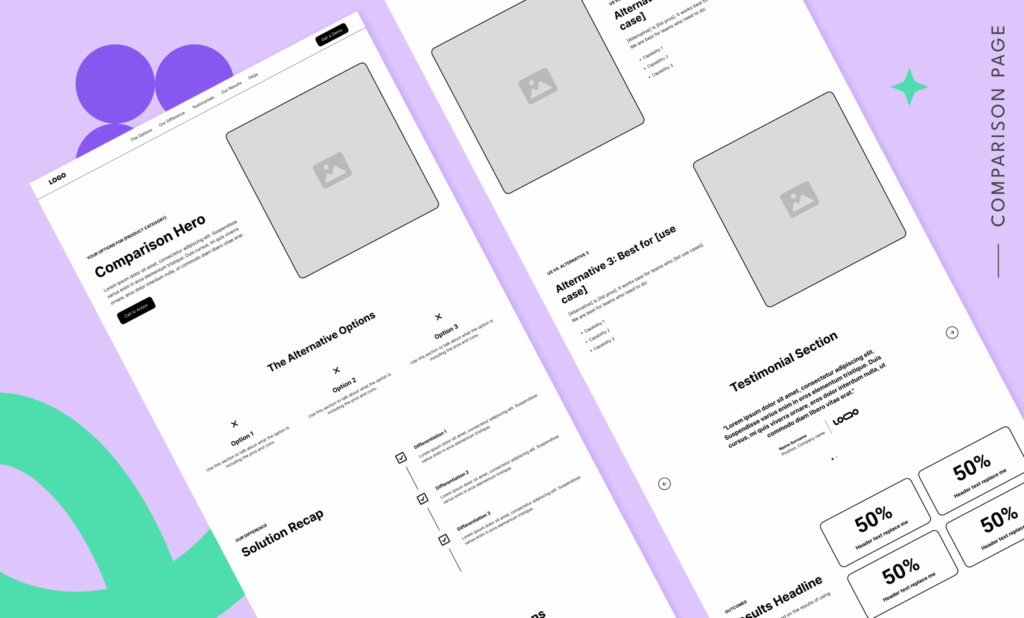 How to build SaaS comparison pages buyers actually trust Build a SaaS comparison page buyers trust (examples + template)