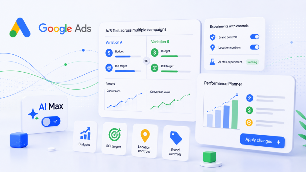 Google adds new AI Max testing and planning tools