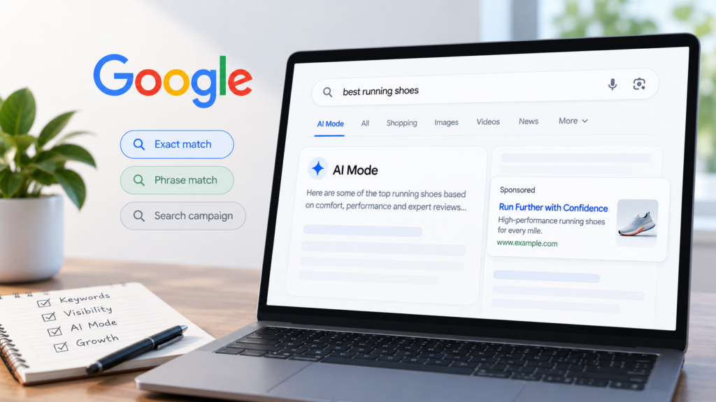 Google tests traditional Search campaigns in AI Mode