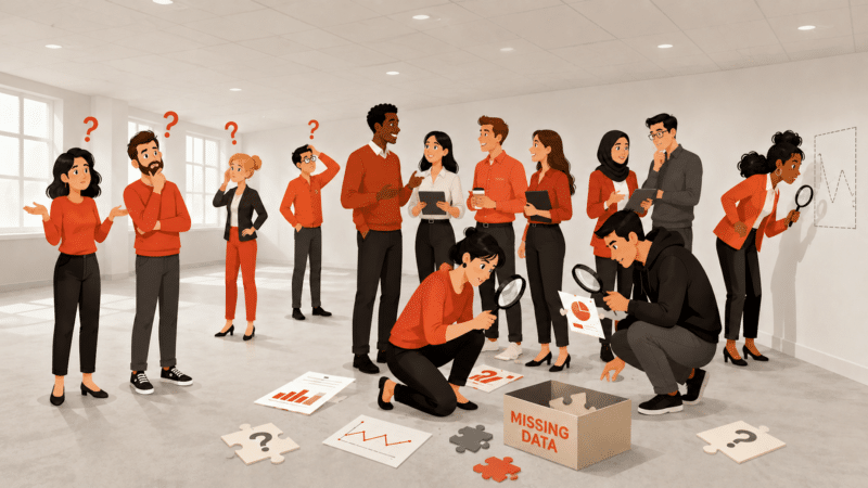 How to perform when the data disappears